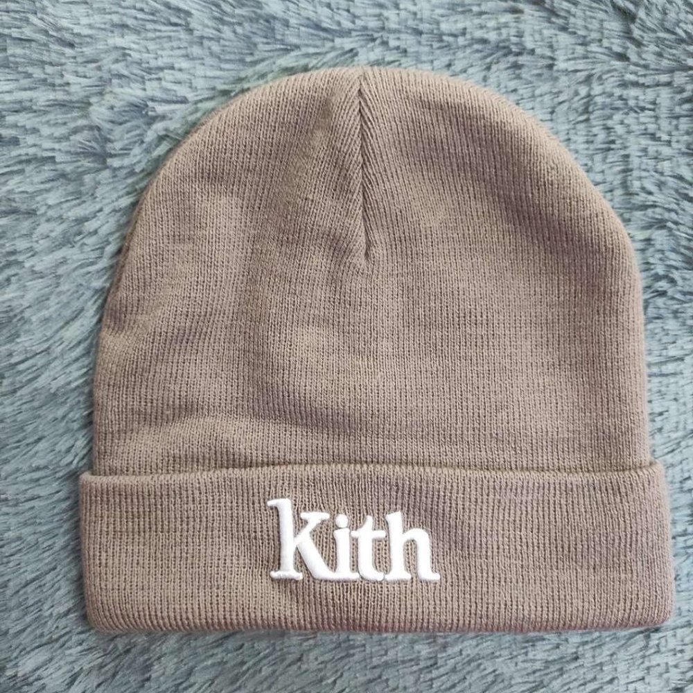 Kith 18FW Shark Beanies Mauve